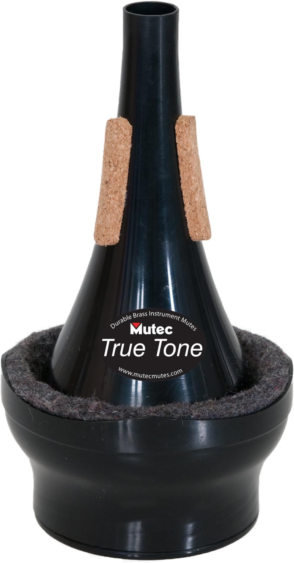 MHT149 Truetone by Cup Mute for Trumpet - Black Plastic