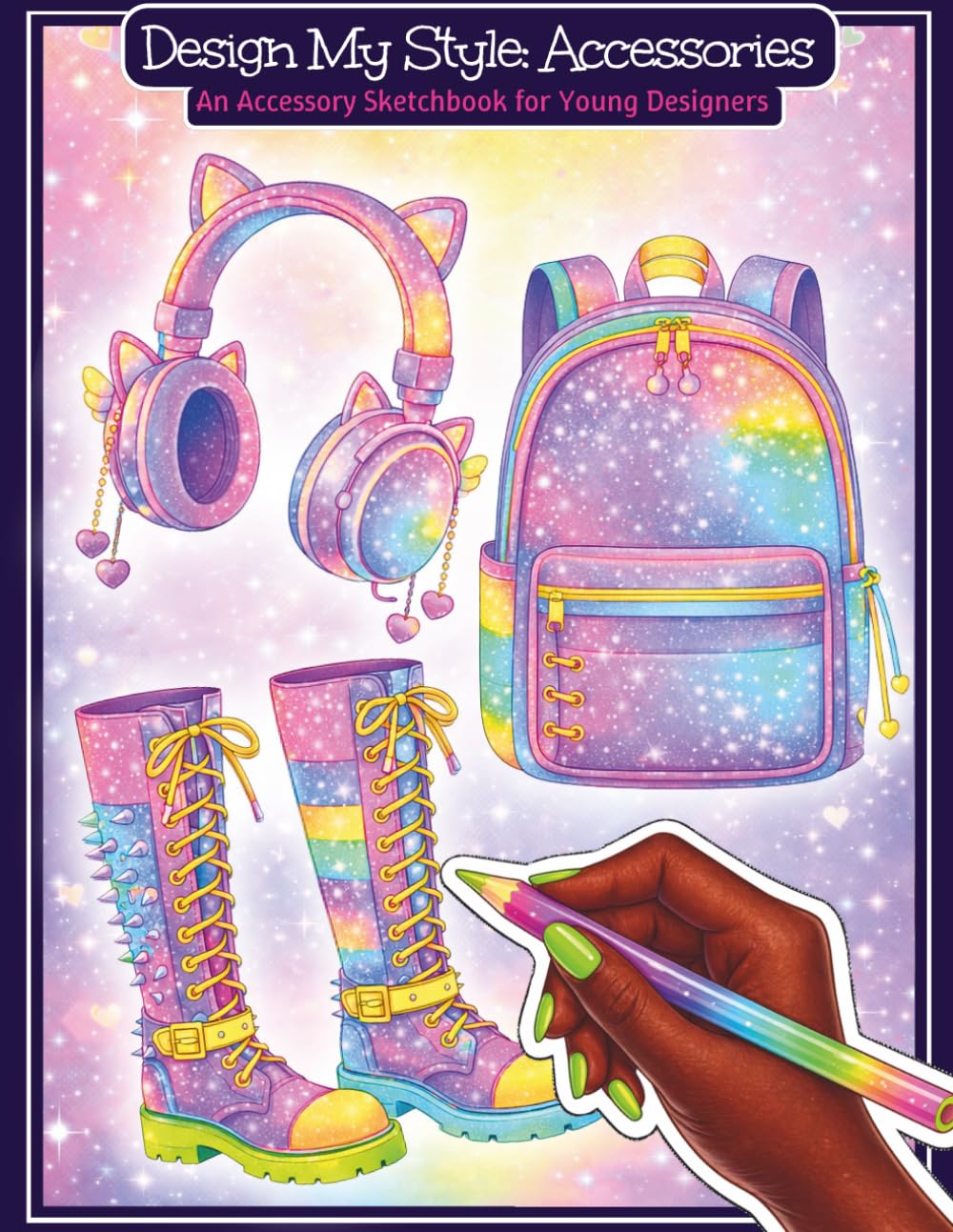 Design My Style: Accessories: An Accessory Sketchbook for Young Designers