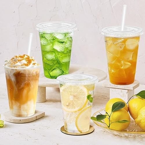 Miniatura 5 de Clawsoff Paquete de 240 Vasos de papel de 12 onzas, tazas de café desechables, vasos para bebidas calientesfrías para agua, jugo, té, perfecto para