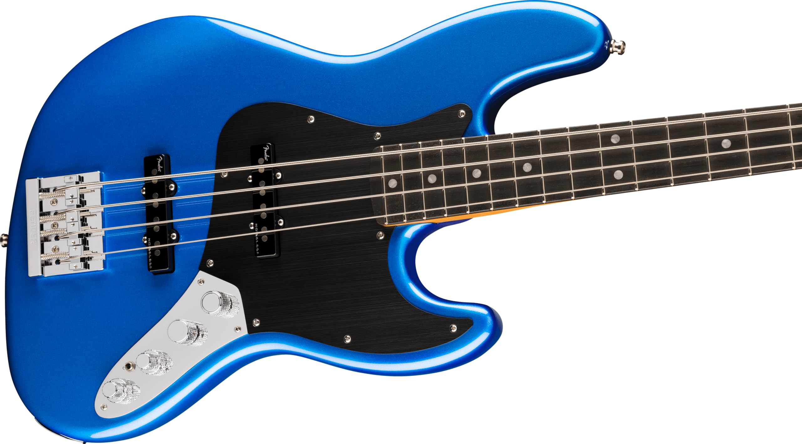Amazon.com: Fender American Ultra II Jazz Bass - Noble Blue, Ebony