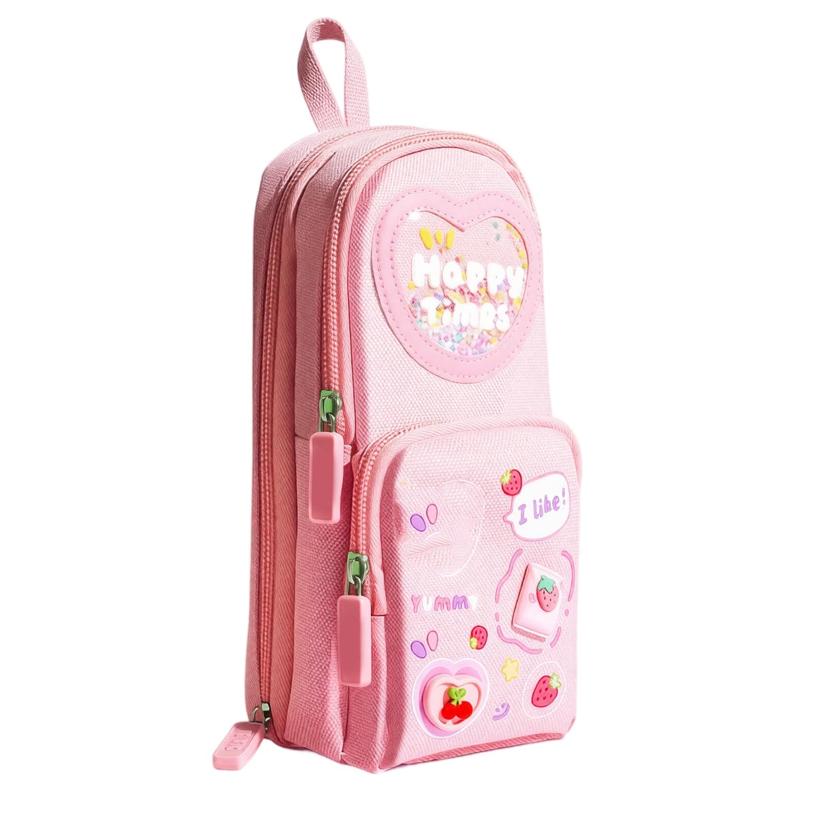 Large Capacity Pencil Case with Compartments and Handle Pencil Case