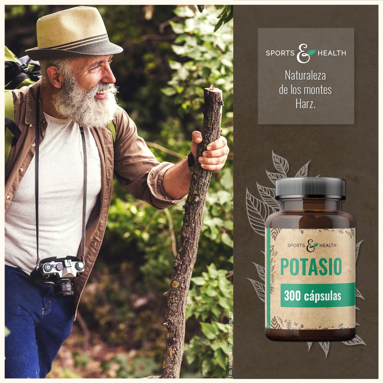 Potasio capsulas de Alta Dosis - 300 Cápsulas - Vegano - 616,5 mg de Citrato de Potasio por Dosis Diaria, Potassium Citrate