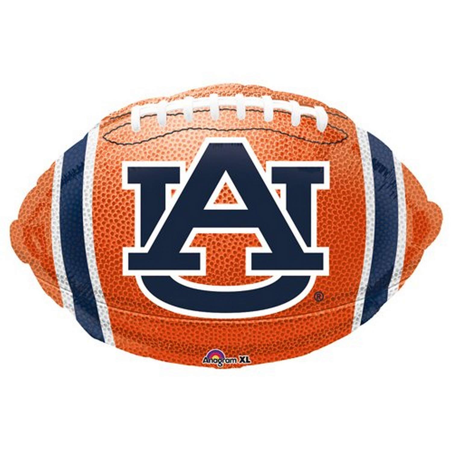 Anagram Auburn University Junior Shape Foil Balloon, 17", Multicolored