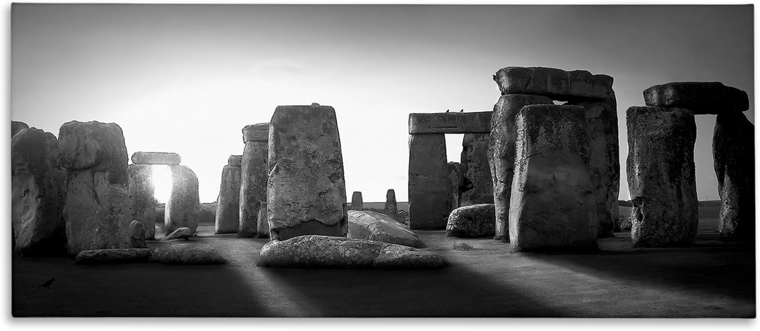 Stupell Industries Dark Stonehenge Photography Canvas Wall Art by Steve Toole