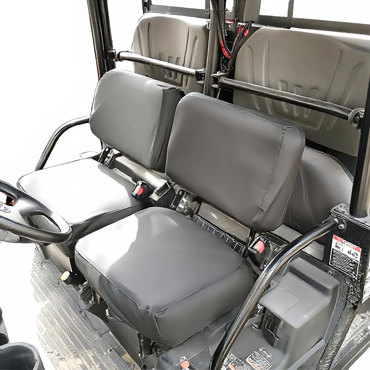 RTV Seat Cover Non-Slip Soft Breathable Waterproof for RTV X900 X1120D 2014-2021 X1140 2016-2021 X1100 2007-2013 XG850 Sidekick 2018-2021, High Elastic Leather