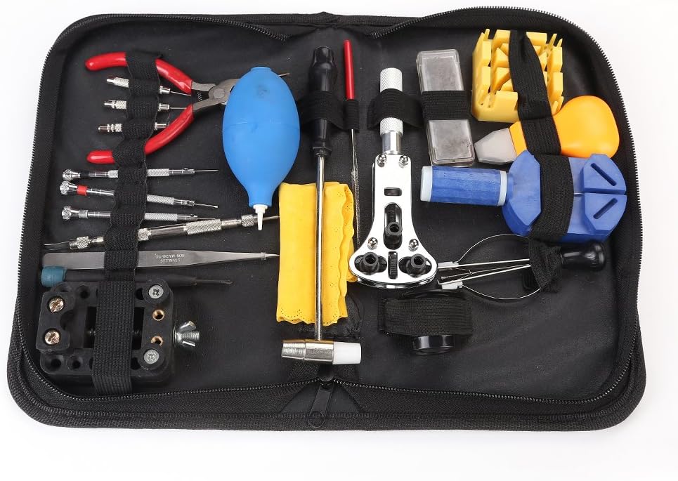 Preeyawadee 22 in 1 Watch Repair Tool Kit Watch Opener Band Link Pin Spring Bar Tool