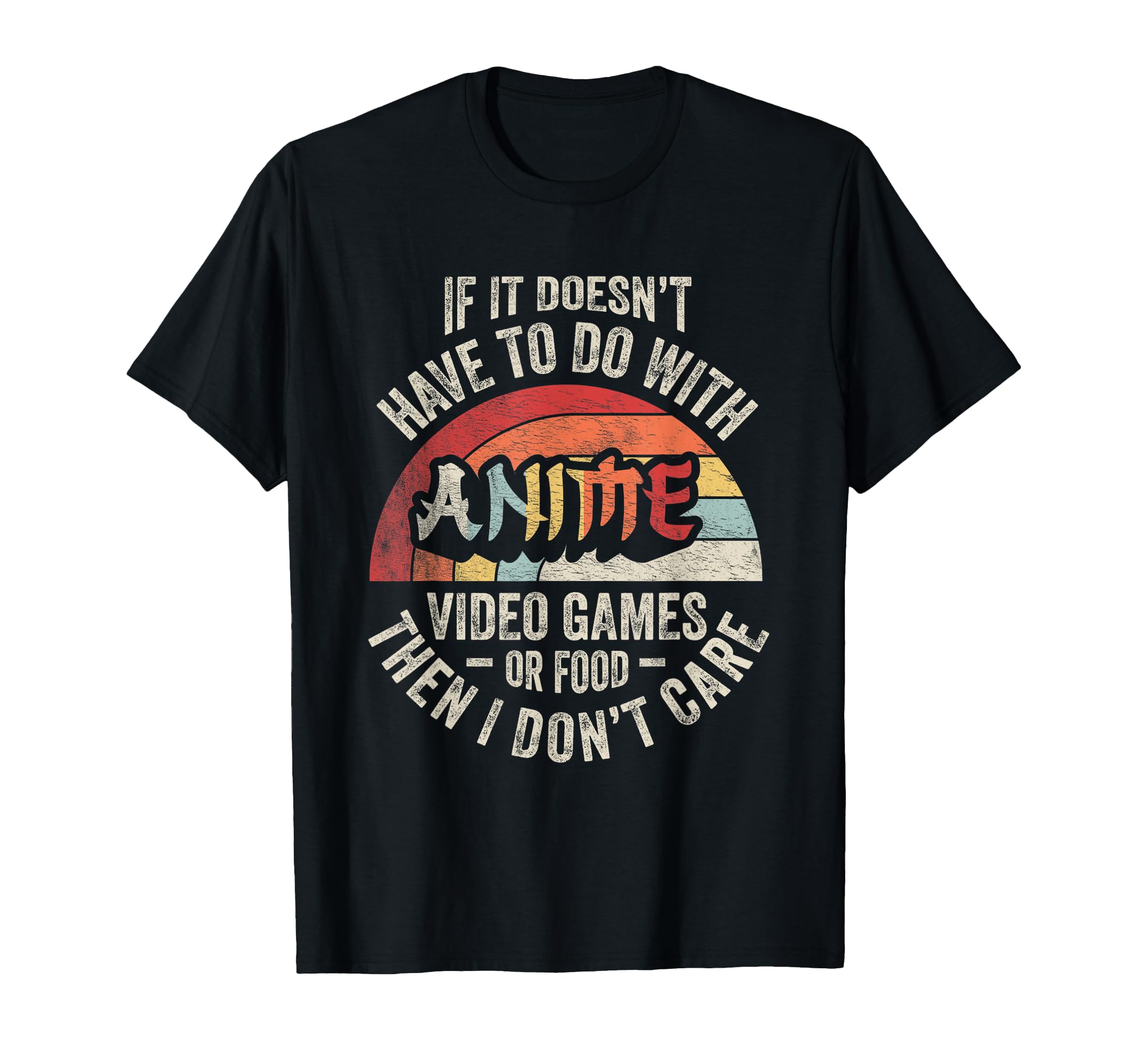 Vintage Anime Video Game Food Shirt Video Games Food Anime T-Shirt