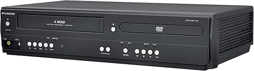 Funai Corp. DV220FX4 Combination Video and DVD Player (2014 Model)