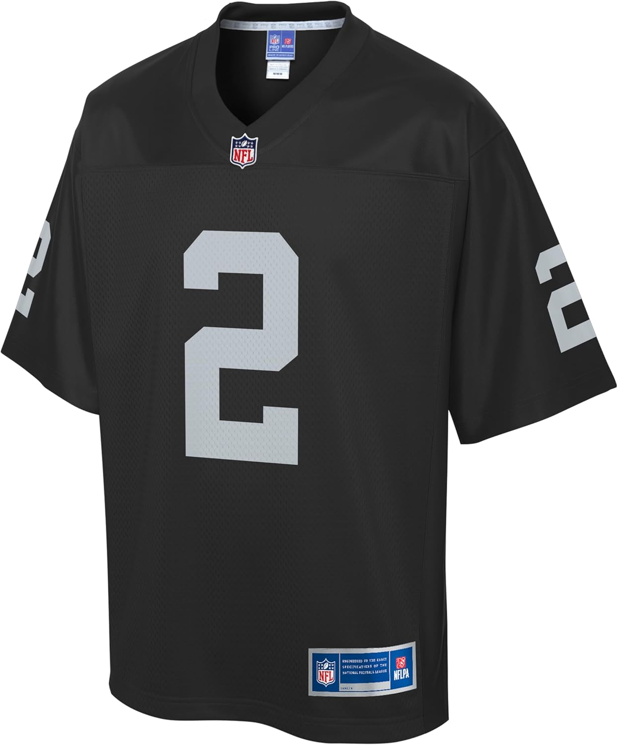 NFL PRO LINE Men's Ashton Jeanty Black Las Vegas Raiders Team Jersey - Image 2
