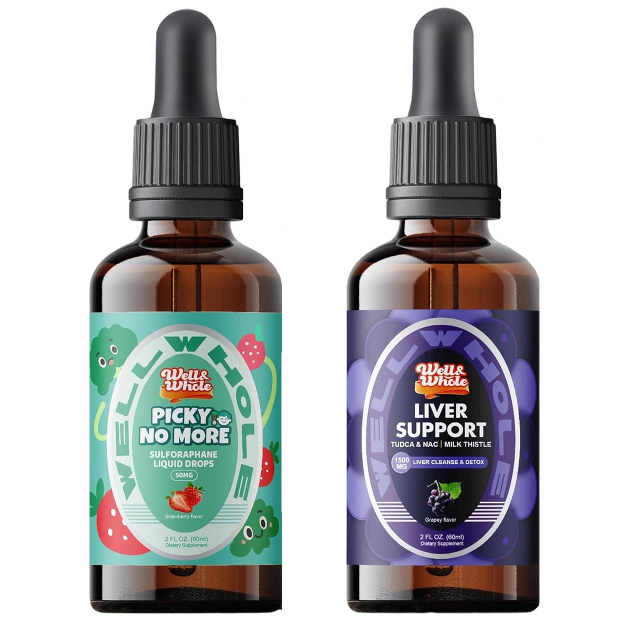 Amazon.com: Well&Whole Sulforaphane Supplement Liquid Drops for
