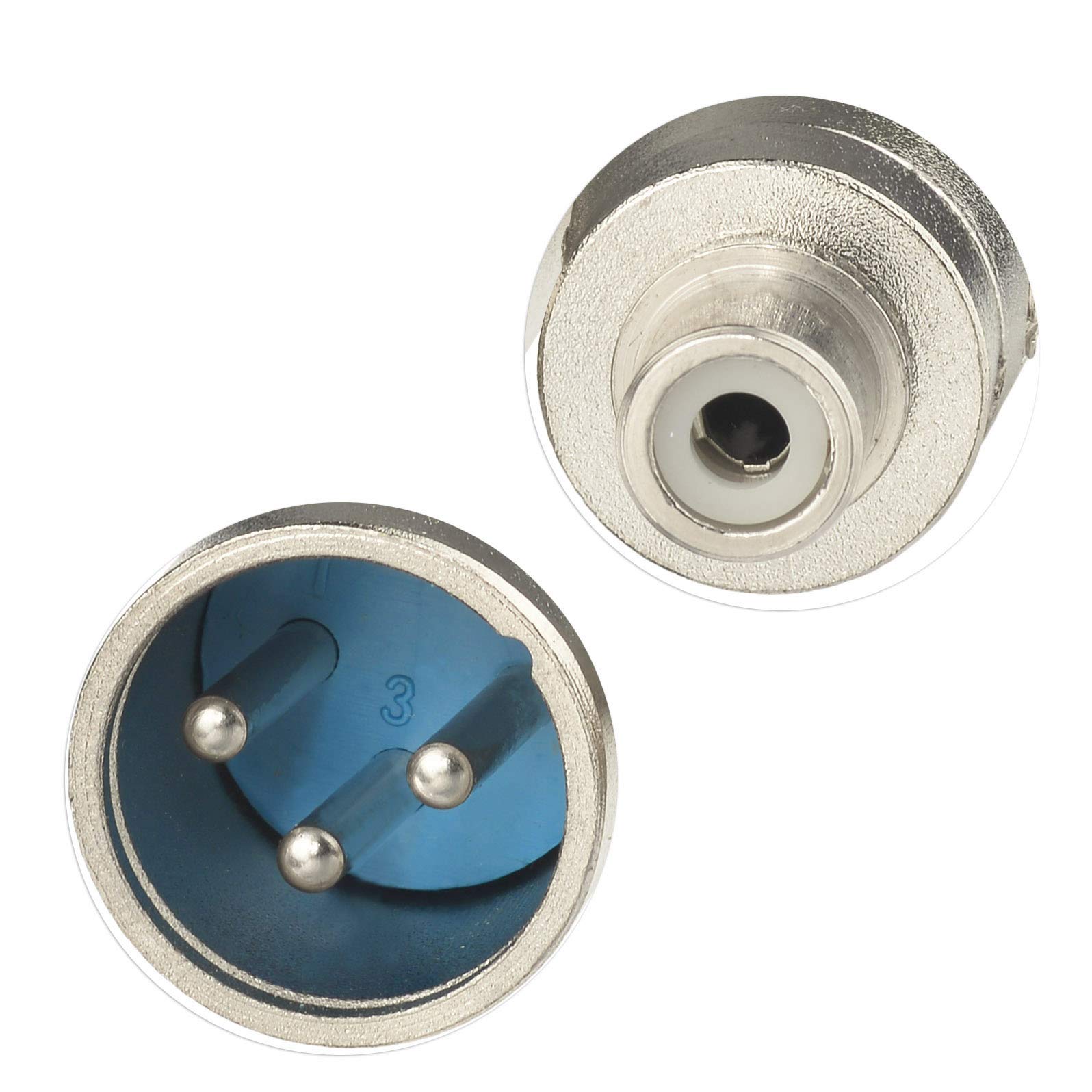 Audibax Adattatore XLR maschio a mini jack stereo femmina - Adattatore di collegamento via cavo - Convertitore per cuffie, altoparlanti, amplificatore, mixer audio Audibax Adattatore XLR maschio a mini jack stereo femmina - Adattatore di collegamento via cavo - Convertitore per cuffie, altoparlanti, amplificatore, mixer audio