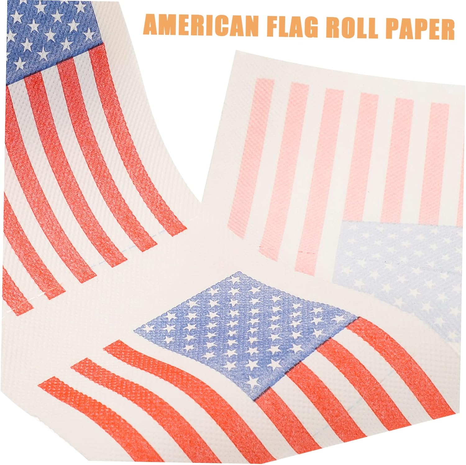 8 Rolls American Flag Roll Paper Printed Tissue Paper Printed Napkins Bathroom Toilet Toilet Used s Bathroom Napkins for s