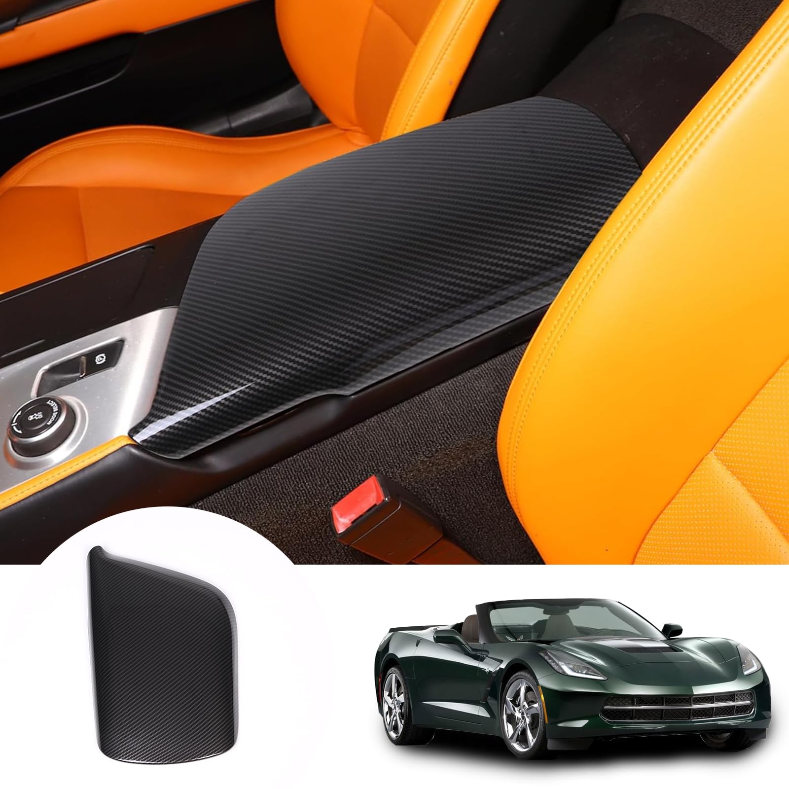 Amazon.com: Auto Console Lid Cover,Compatible with 2014-2019 Chevy