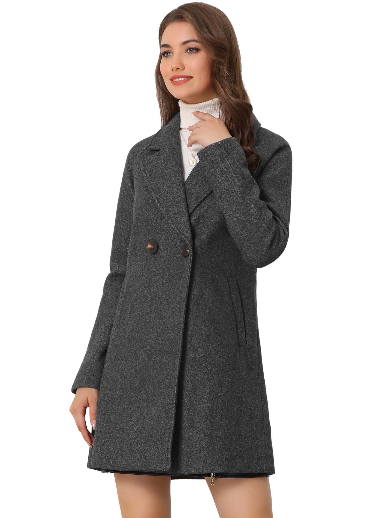 Allegra KWomen's Side Zip Low Platform Chunky Heel Ankle Booties