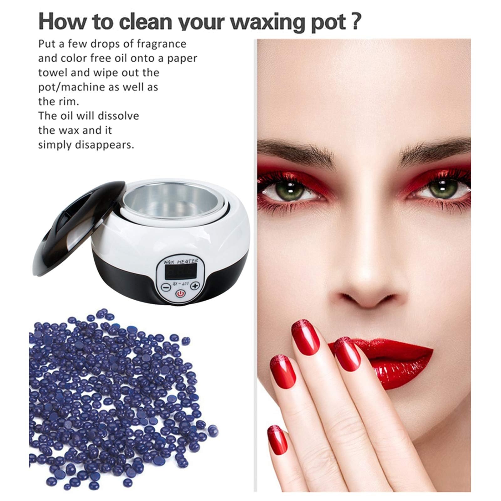 Amazon.co.jp: 500MLパラフィンワックスマシン ボディ脱毛用高速溶融