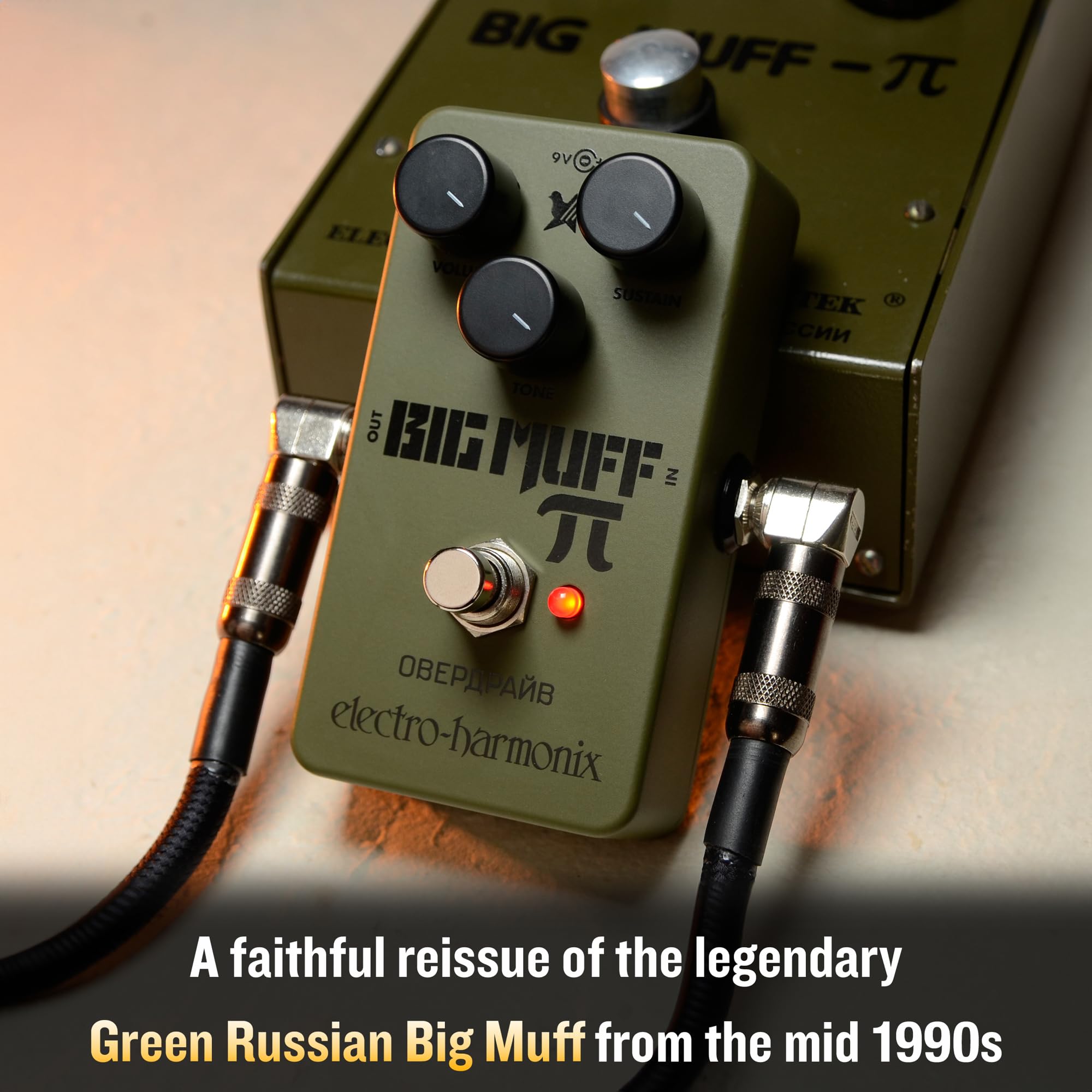 Amazon.com: Electro-Harmonix Green Russian Big Muff Pi Fuzz