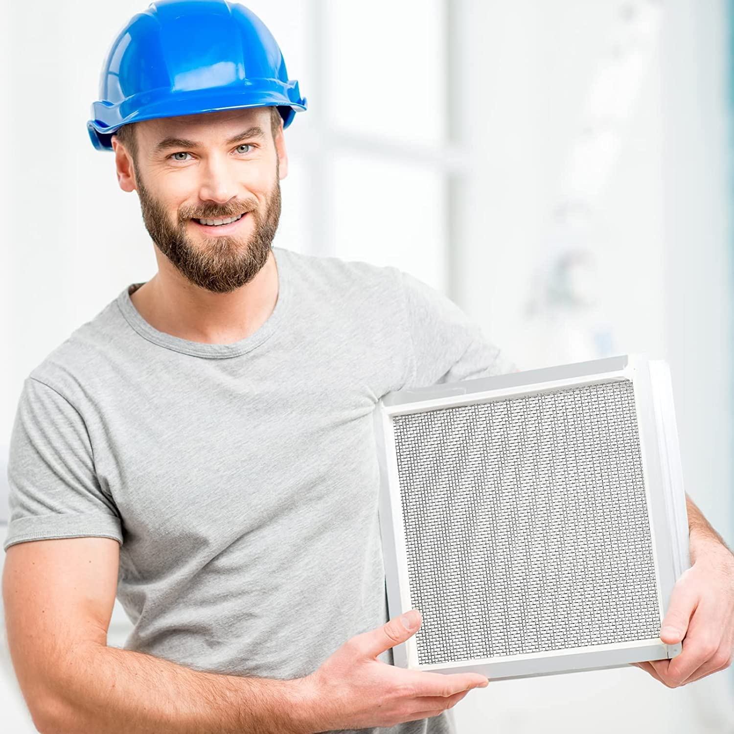 Amazon.co.jp: SXEVZOO 304 ステンレス鋼メッシュ シート, 硬いそして