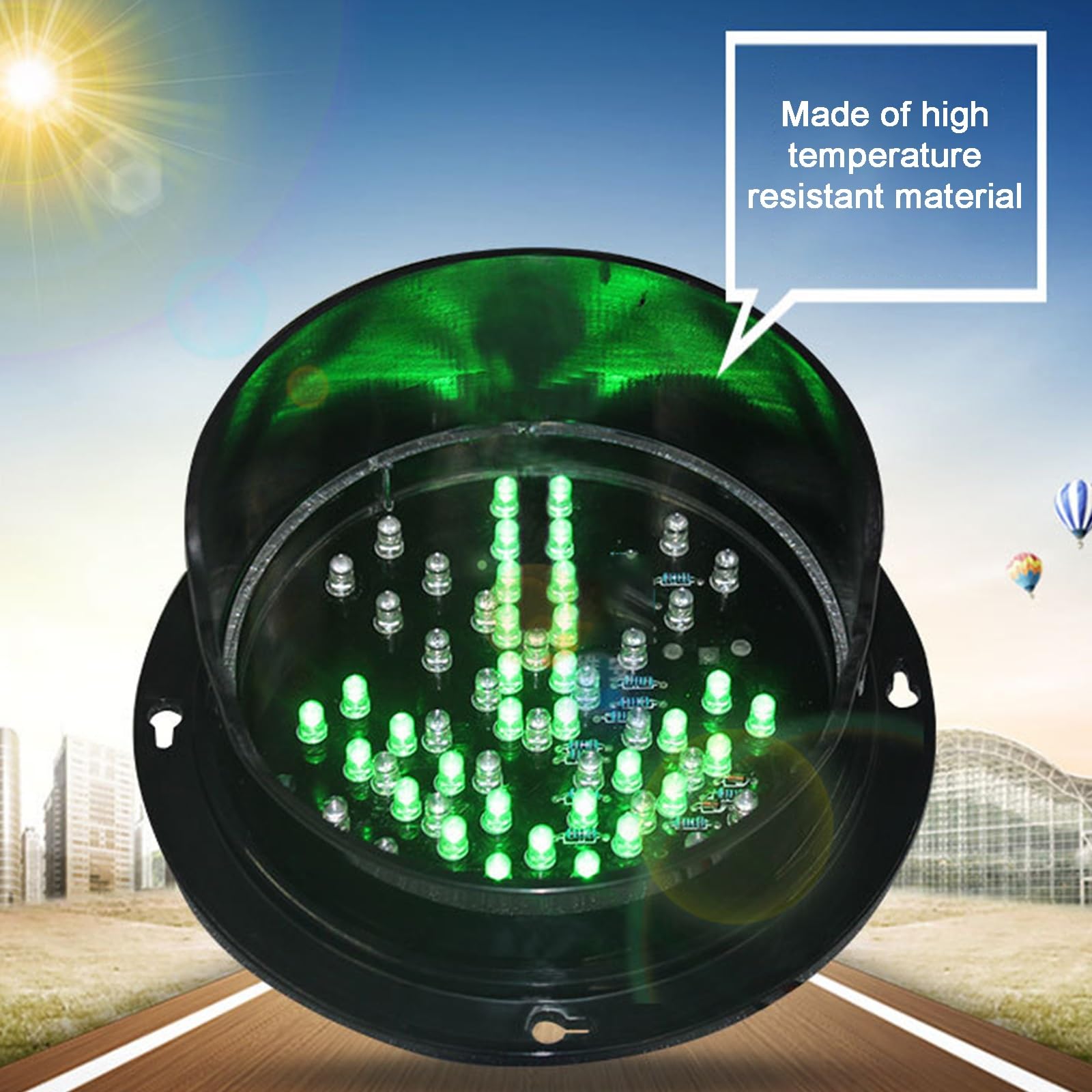 Amazon.co.jp: 信号機 本物、信号機125mm、赤いフォークと緑の矢印の