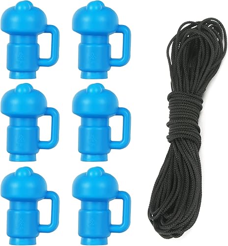 Miniatura 4 de Red de recinto de cama elástica de 14 pies con postes universales de repuesto y accesorios (solo apto para trampolín de 14 pies con 6 postes)