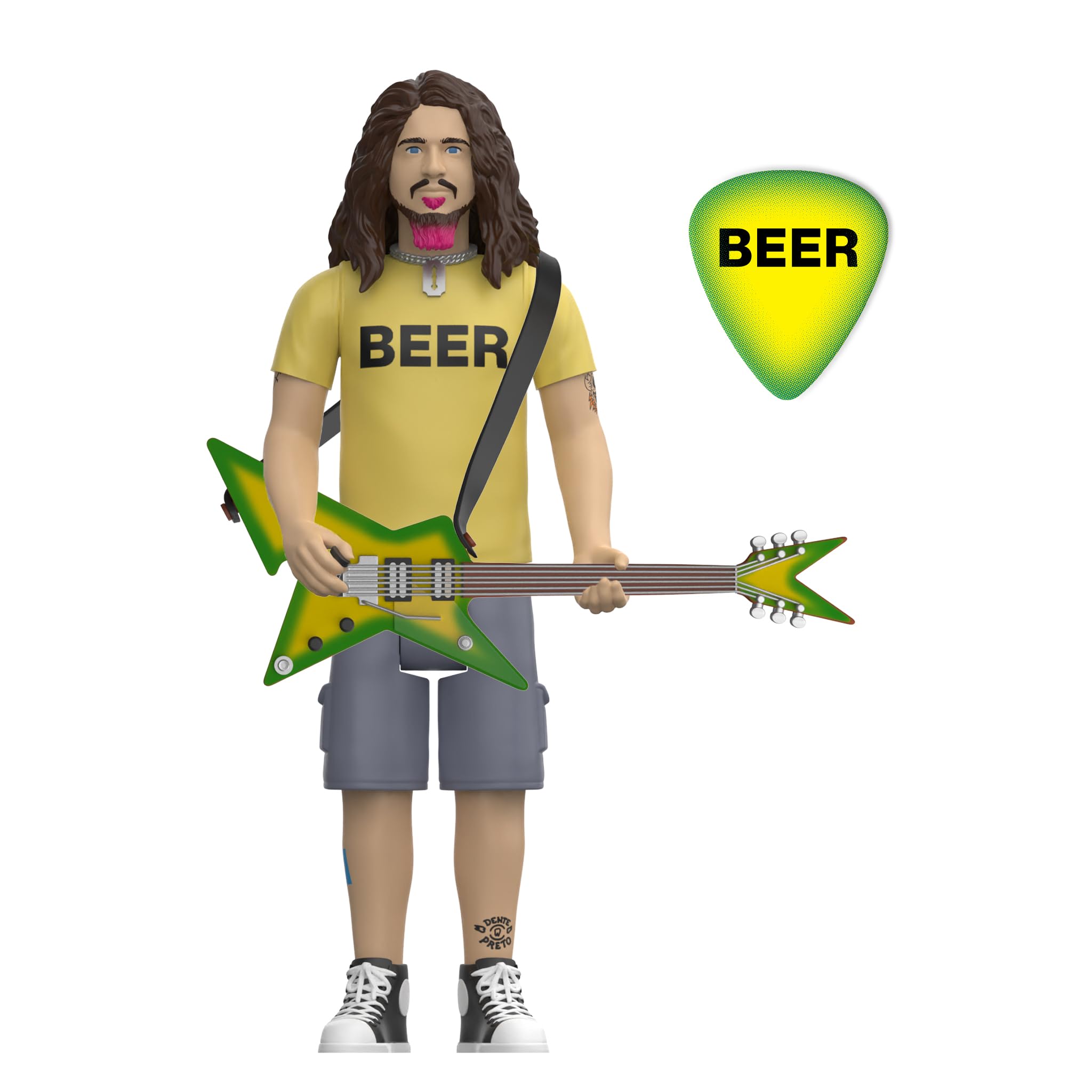 Super7 Figurki reakcji Dimebag Darrell - Dimebag Darrell (koszula piwna)