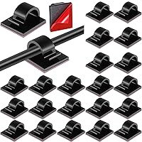 Vista 8 de Namalu 60 Piezas Mini Clips para Cables Ganchos Clips de Luces de Navidad Ganchos de Luz Autoadhesivos Clips de Cable para Escritorio Luces