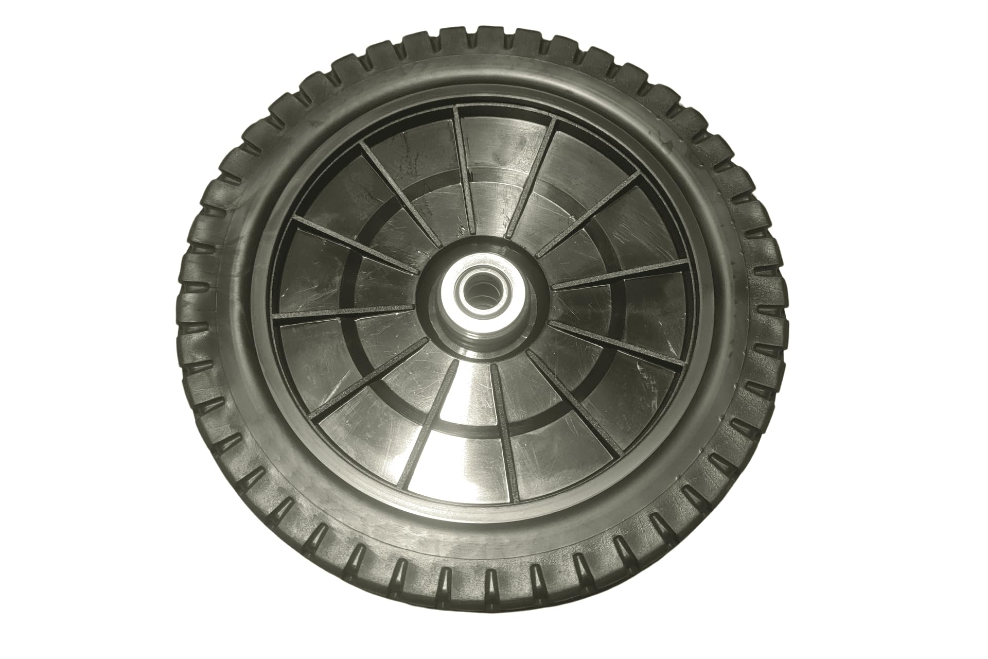 Rueda para cortacésped a tracción 200 mm x 12 x 39 con tapa