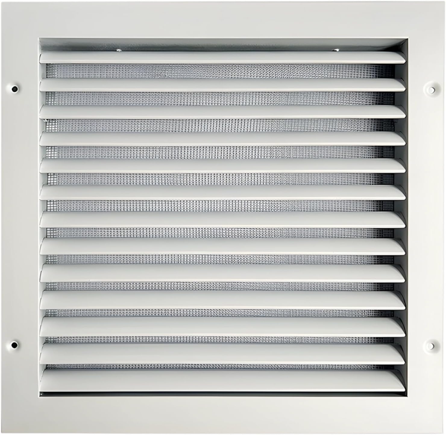 Amazon.com: White Aluminum Air Vent Cover with Mesh Bug Screen, HVAC ...