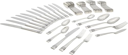 Oneida Maderno 65-Piece cubiertes Conjunto Servicio Para 12