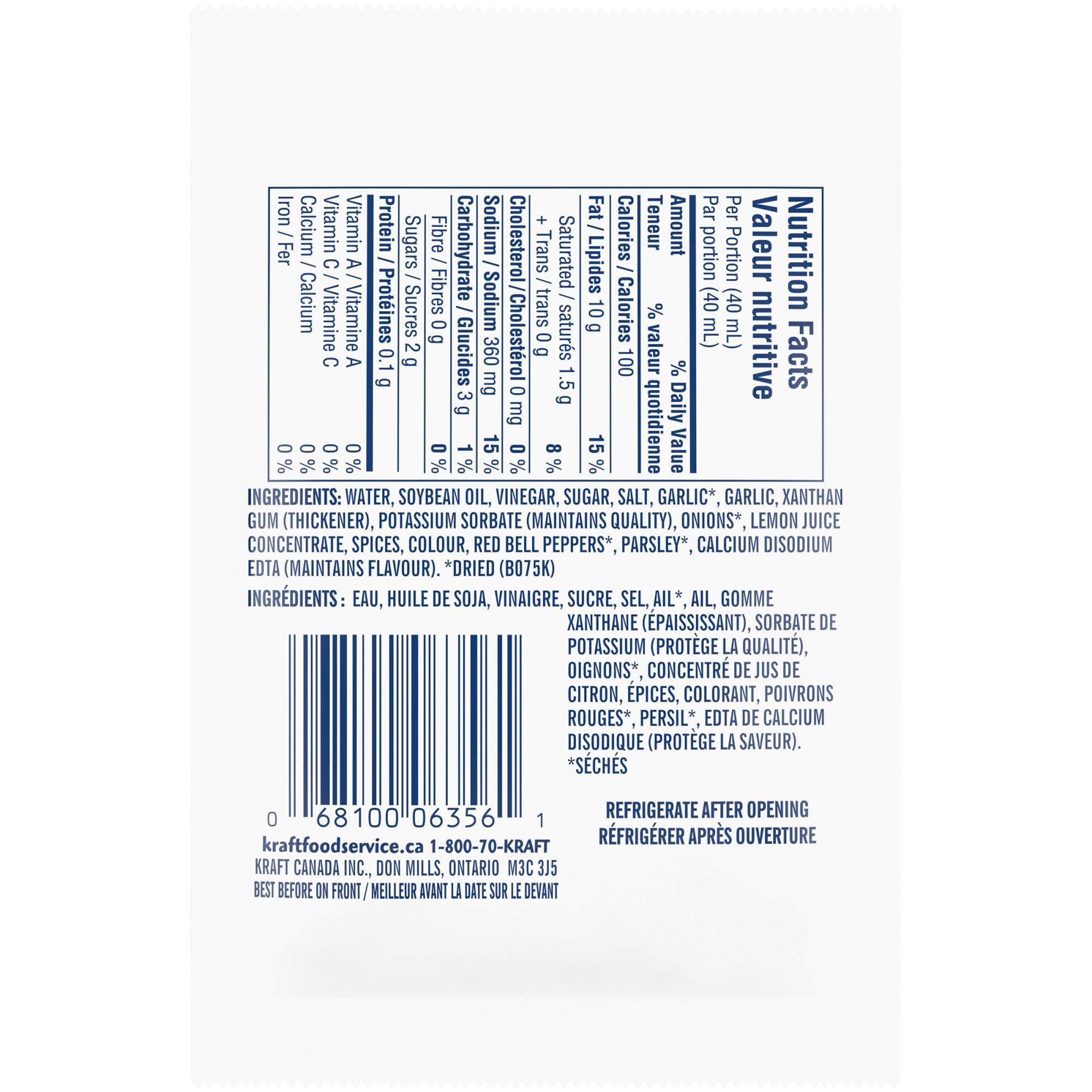 Kraft Golden Italian Salad Dressing - Delicious Blend of Flavors Kraft Golden Italian Salad Dressing - Delicious Blend of Flavors