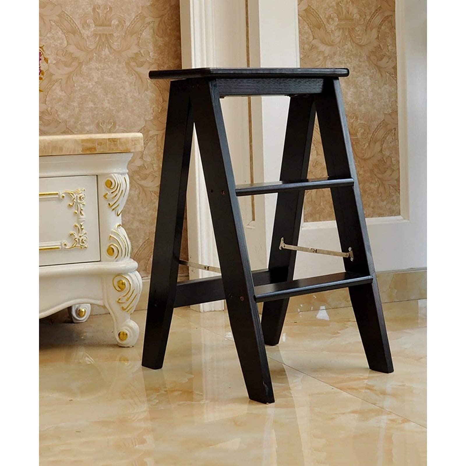 Tabouret d'escaladier d'intérieur DASHADAO pliable pour petits espaces