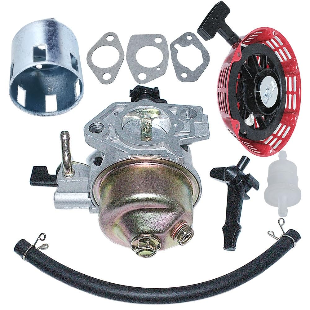 Junta De Carburador Arranque Retroceso para GX390 13HP para GX 390 Línea Filtro Combustible Motor Cortacésped Moto Carburador