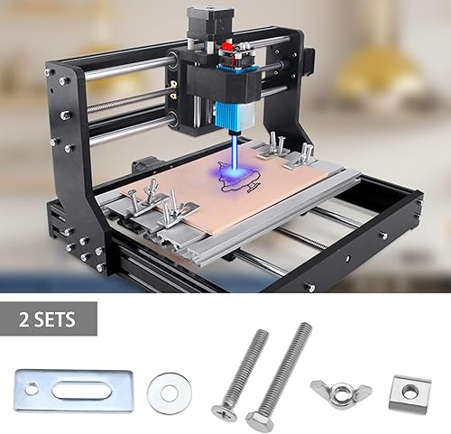 Miniatura 3 de The Lord of the Tools Kit de abrazaderas de compresor de tuerca en T ajustable, mini accesorio de abrazadera de sujeción en T compatible con