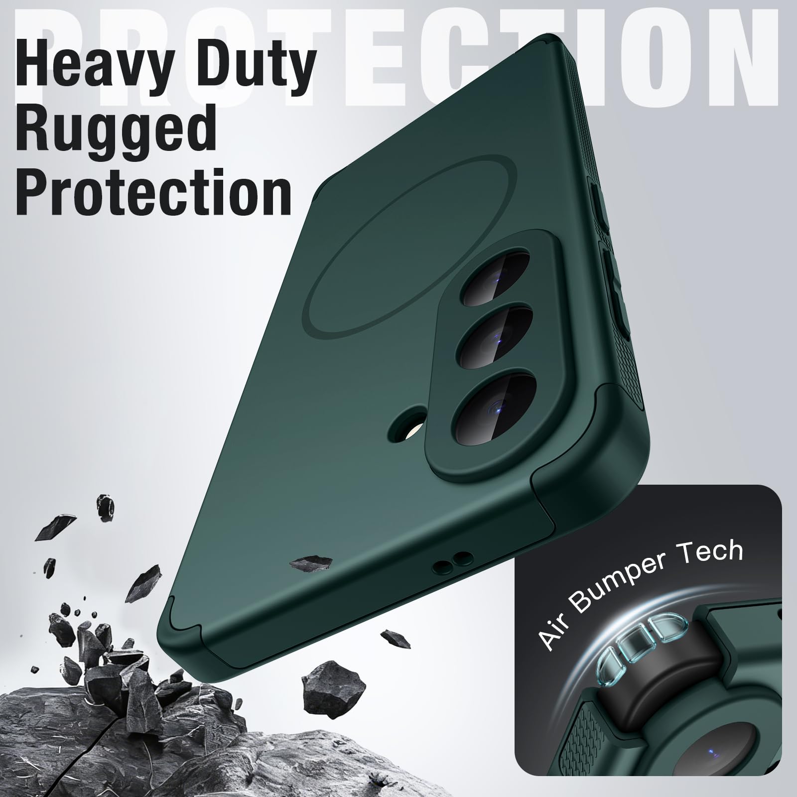 JETech Samsung Galaxy S26 Case - Magnetic & Rugged -4