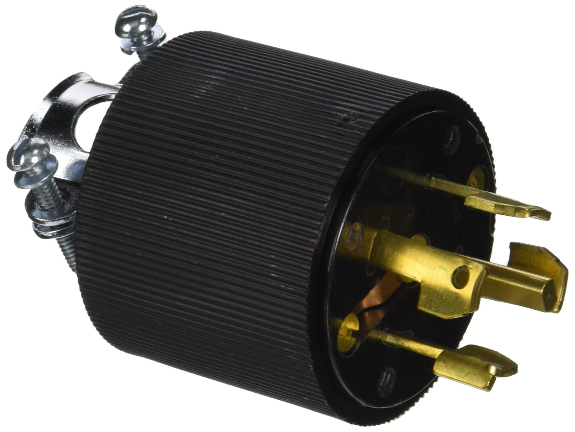 Hubbell HBL45115 Locking Plug, Variload, 4 Pole, 5 Wire, 30 amp, 600V