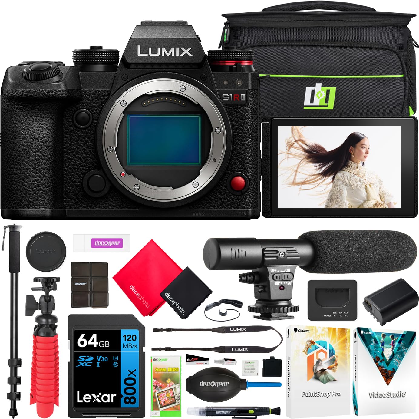 LUMIX S1 ミラーレスカメラとアクセサリーセット LUMIX S1 ミラーレスカメラとアクセサリーセット LUMIX S1