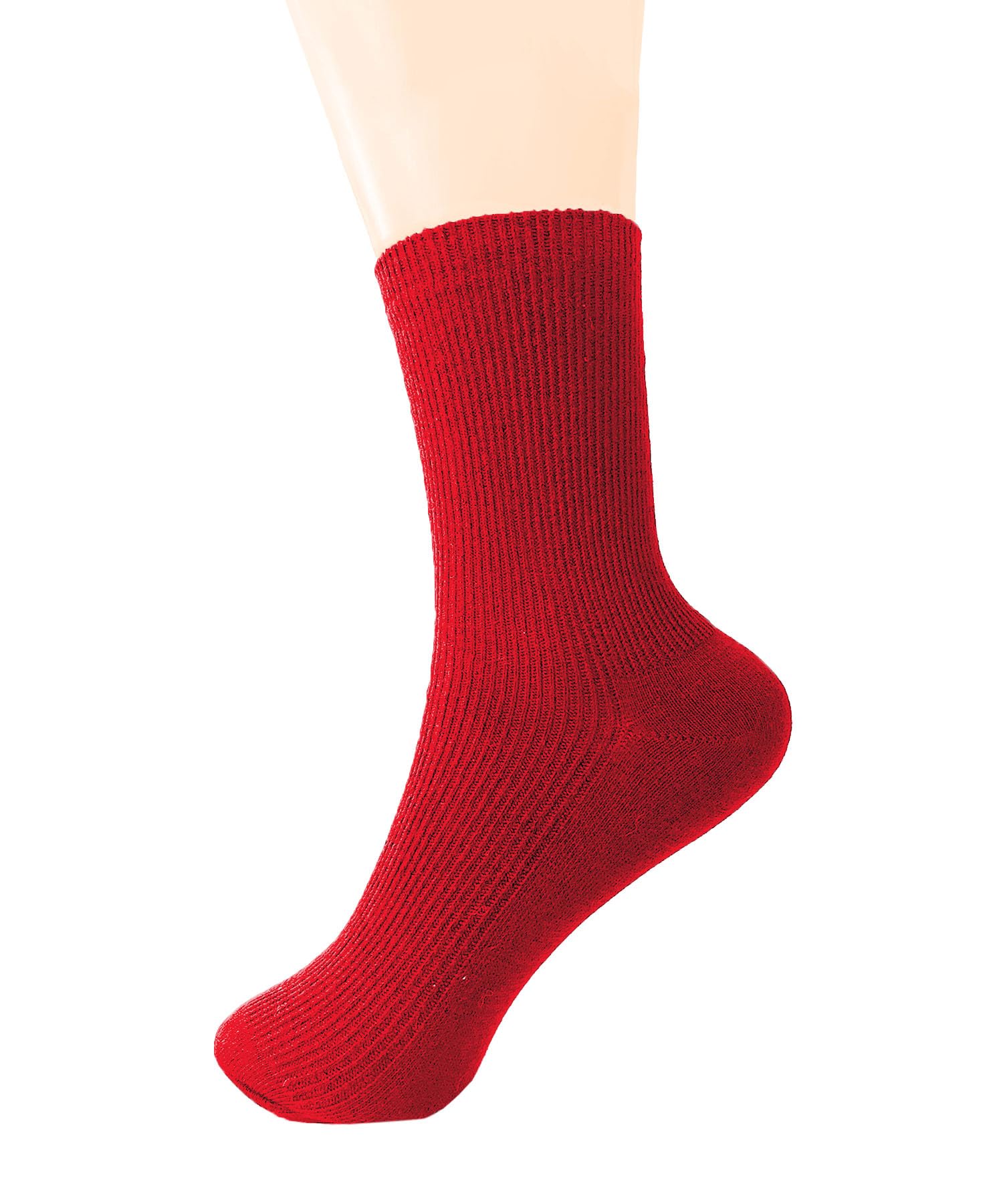 Womens Ribbed Knit Socks Cotton Athletic Running Casual Crew Socks