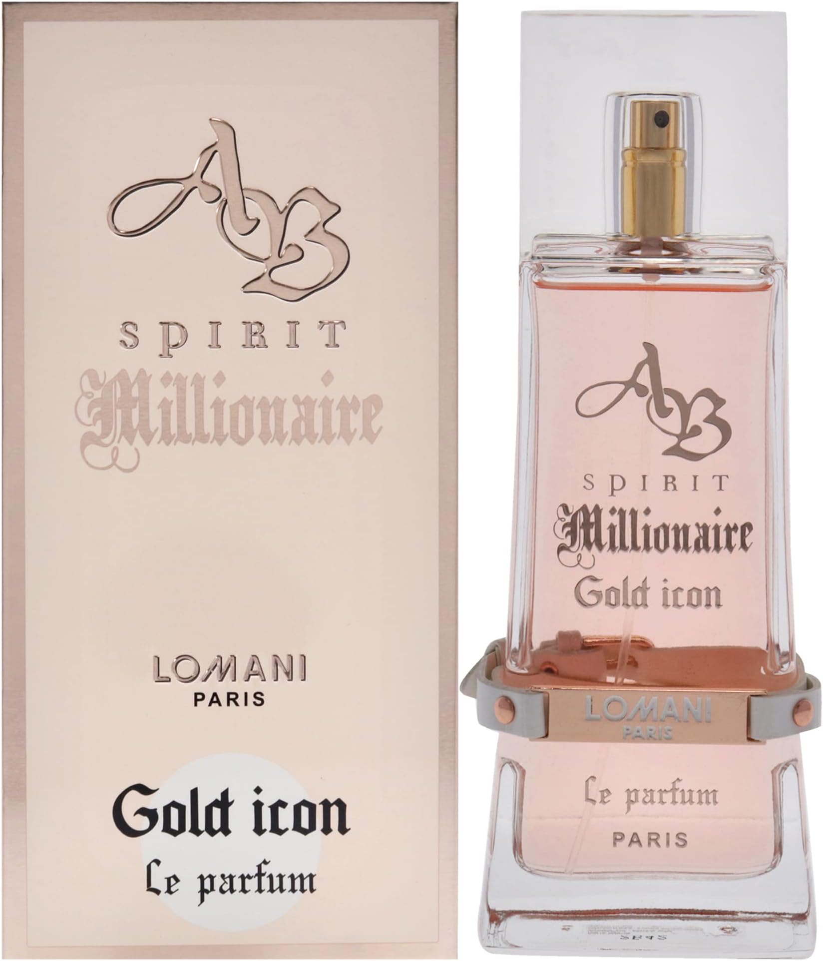 Lomani AB Spirit Millionaire Le Parfum Gold Icon EDP Spray Women 3.3 oz