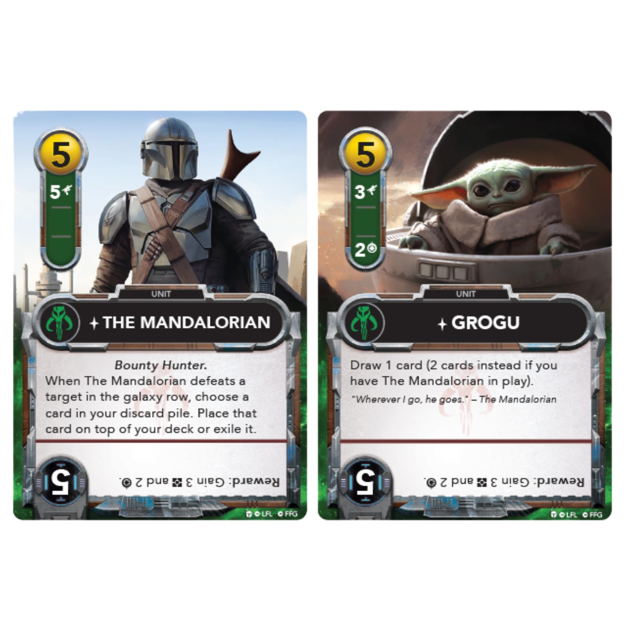 Asmodee Star Wars: The Deckbuilding Game The Mandalorian Faction Pack