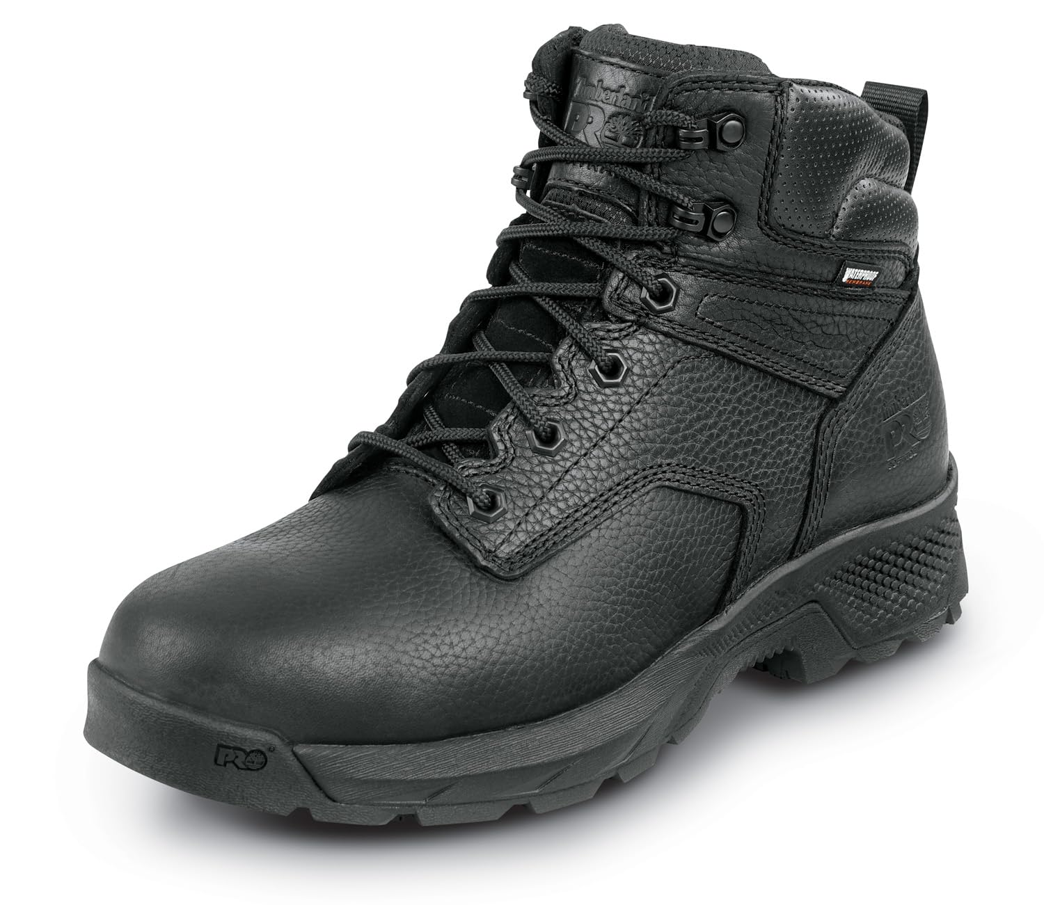 Timberland PRO Men's 6 Black TiTAN EV MaxTRAX Soft Toe Waterproof Boot (7.5 W)