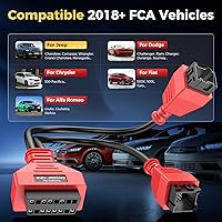 Vista 4 de Autel Adaptador original OBD2 12+8 para Chrysler OBD II, protocolo de pasarela de cable de derivación, derivación de seguridad universal 12 8