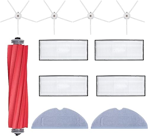 Bolsa de polvo para aspiradora Roborock S7 S7+ Base de vacío automático, bolsa de repuesto de gran capacidad de 3 L (4 unidades)