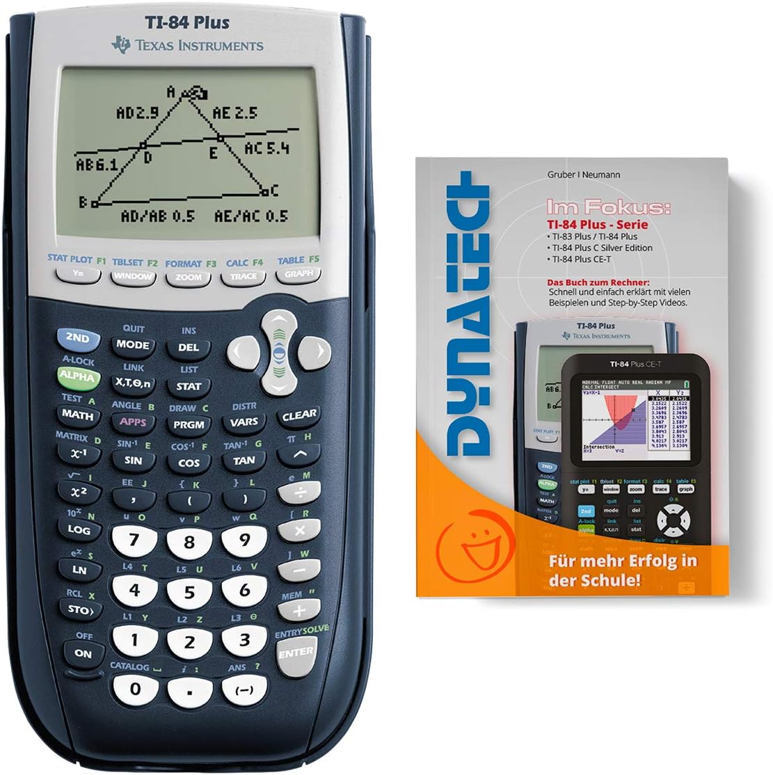Texas Instruments TI 84 Plus inkl. USB-Link Taschenrechner : Amazon.de ...