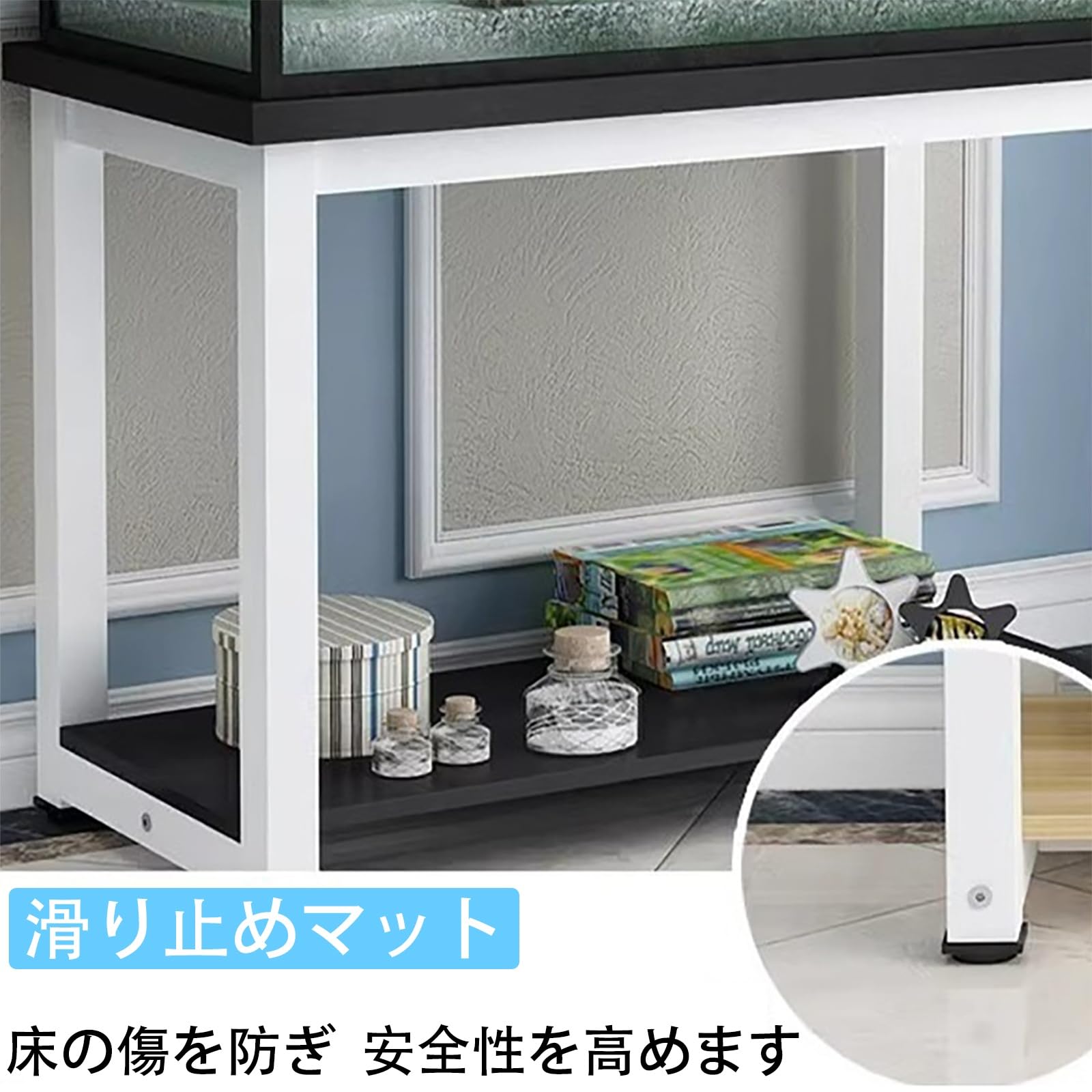 水槽と水槽台 Amazon.co.jp: MDDKOP 水槽台 40/50/60/70/80/90cm水槽用 高さ50cm