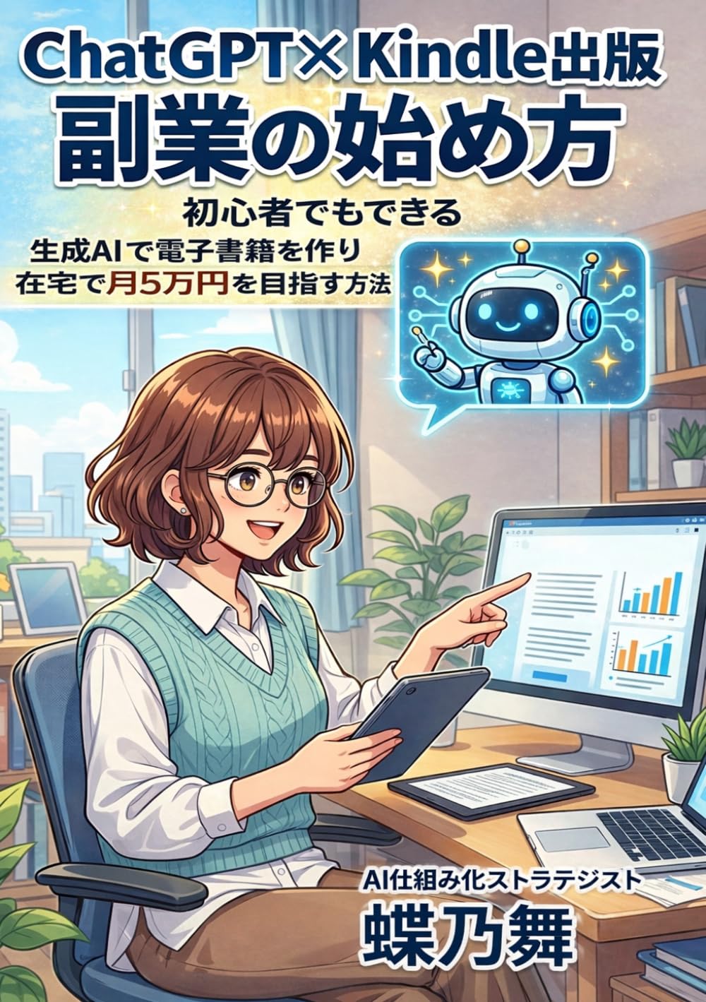 ChatGPT×Kindle出版 副業の始め方: 初心者でもできる 生成AIで電子書籍を作り在宅で月5万円を目指す方法