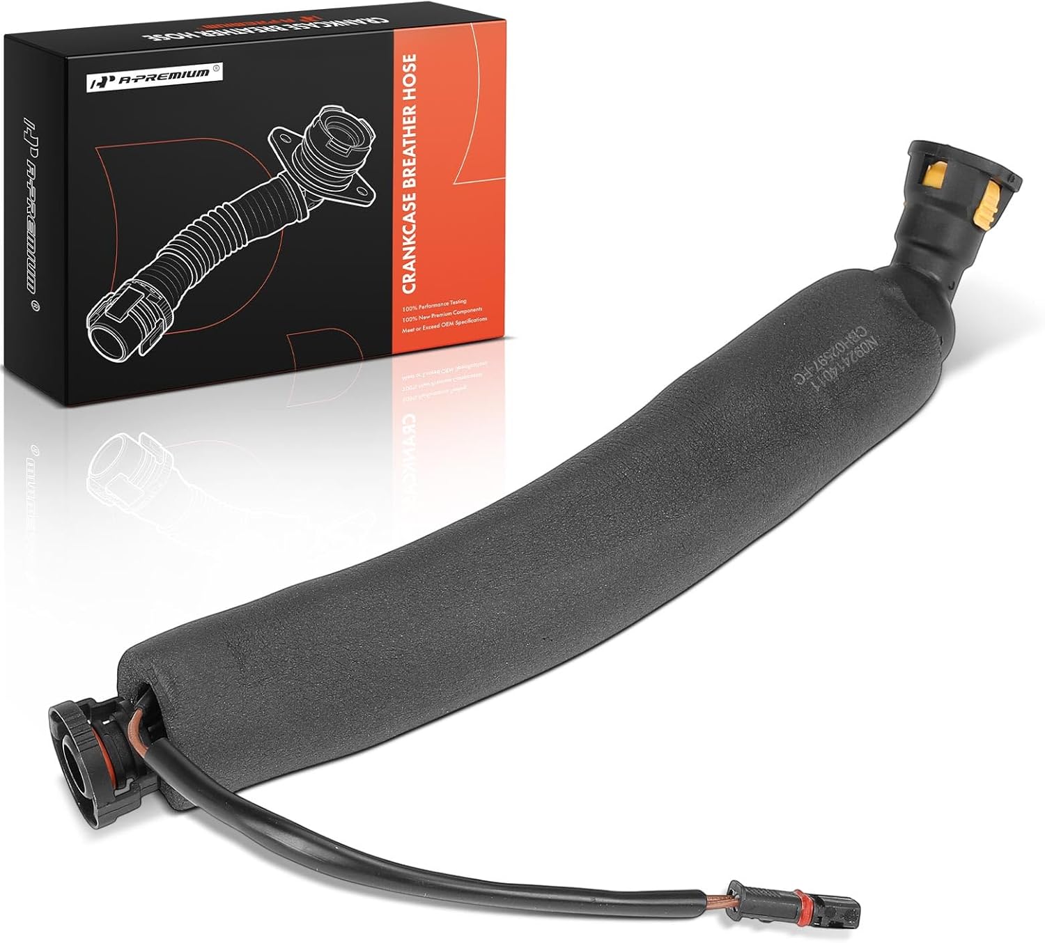 A-Premium Engine Crankcase Breather Hose Compatible with BMW 325xi, 330xi, 2006, 525xi, 530xi, 2006-2007, 3.0L