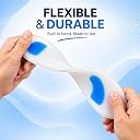 Flamingo Silicon Foot Insoles | Flat Feet Insoles Cushion Pad Help Support Relief from Sore Feet, Plantar Fasciitis | Shock Absorbing Orthotic Insoles | Small gallery image