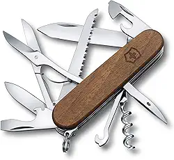 Canivete Victorinox Huntsman Wood, Nogueira, 13 funções