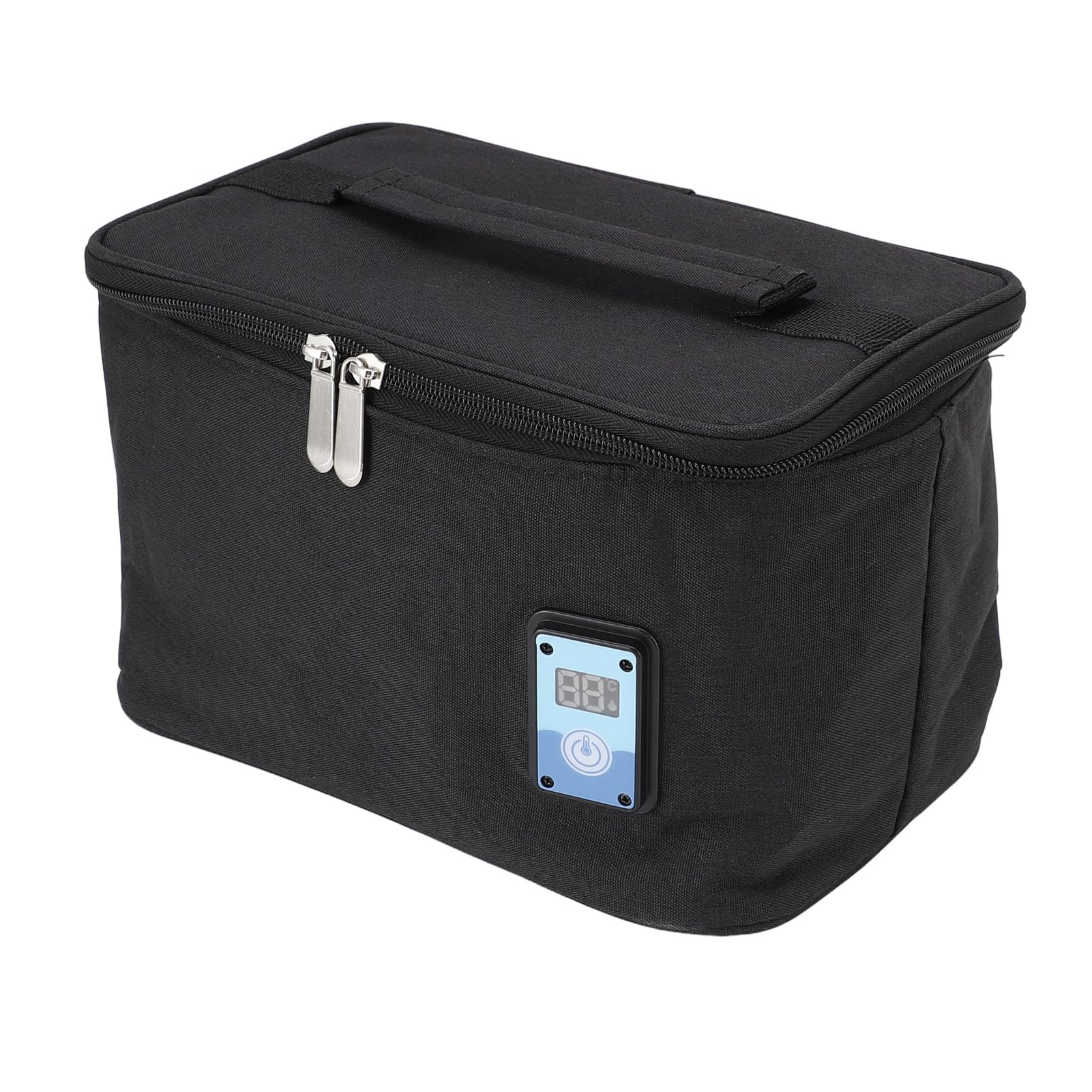 Pilipane Sac Isotherme pour biberon, Sac Isotherme Portable pour Stockage du Lait Maternel avec Affichage numérique de la température pour Les Sorties en Voyage, Tissu Oxford 6800 ML