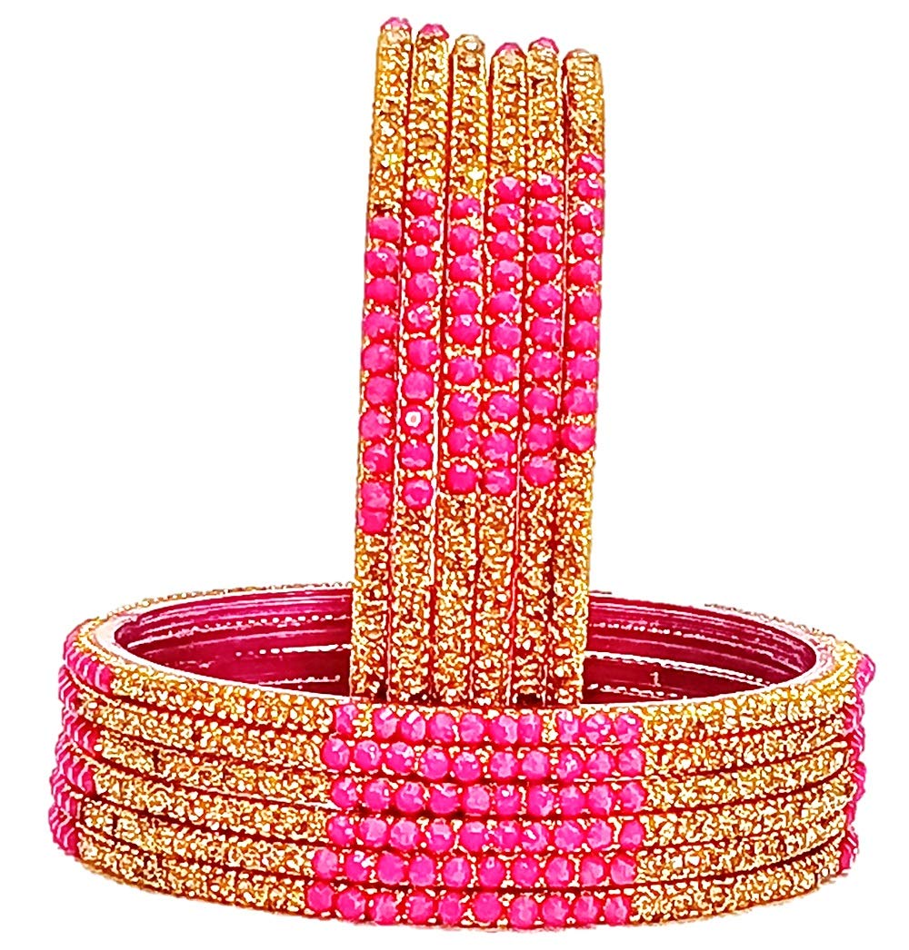 See full amazon price history chart for Oneness (2.12 Extra Large Size) Beautiful Glass Bangles/Chudiyan Set Studded With Golden Stones & Nag Design For Womens And Girls - (Set Of 12 Bangles)_RANI_2.12 Oneness (2.12 Extra Large Size) Beautiful Glass Bangles/Chudiyan Set Studded With Golden Stones & Nag Design For Womens And Girls - (Set Of 12 Bangles)_RANI_2.12 (B08KLL1B5M) Amazon Price History, Amazon Price Tracker
