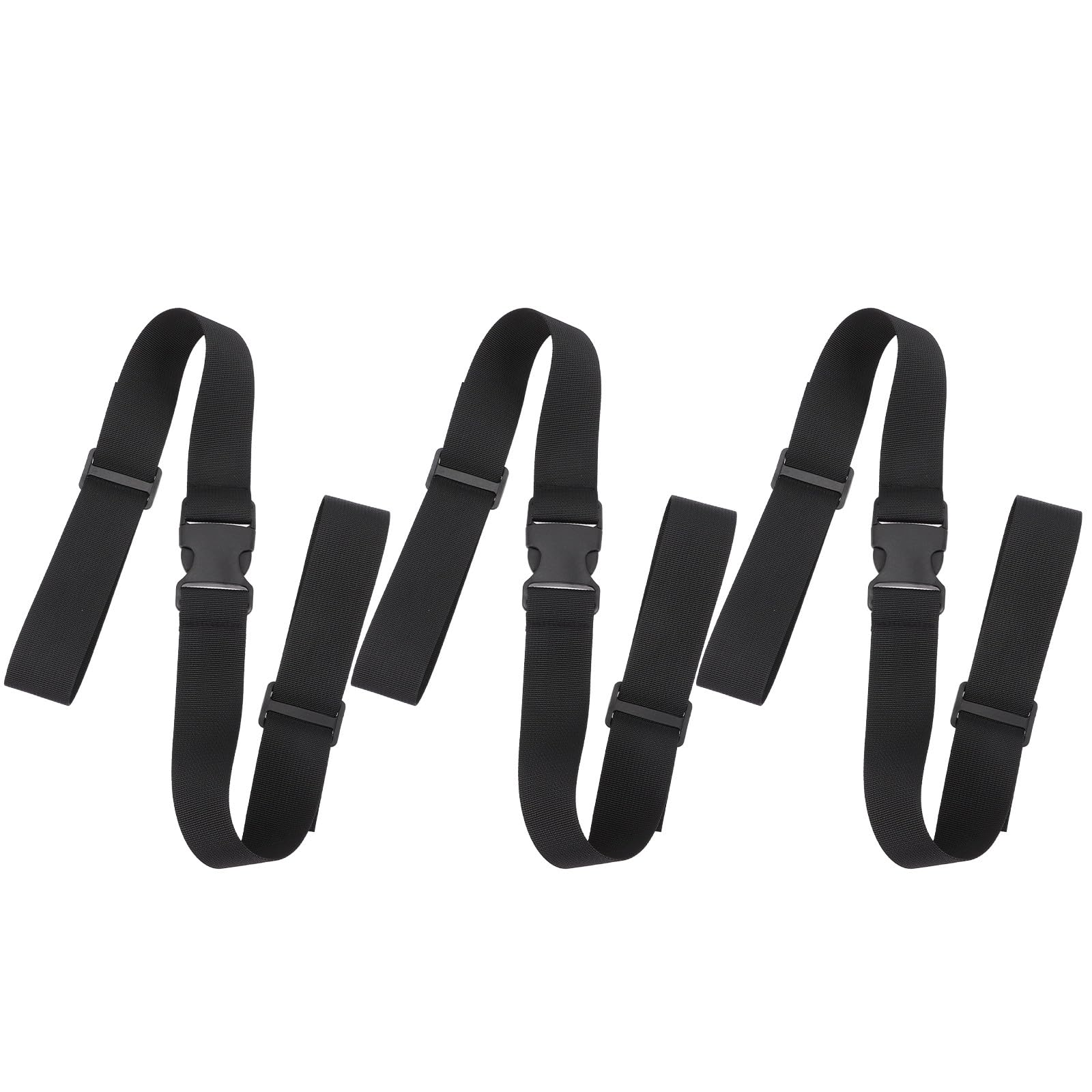 BESPORTBLE Cinturón de Seguridad Ajustable 3 Correas de Poliéster Ligeras y Fáciles de Desmontar para Silla de Ñiño Ideales para Camping y Hoteles